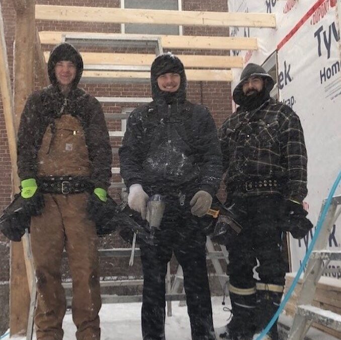 Past and Present LRATC Students, Working Side by Side